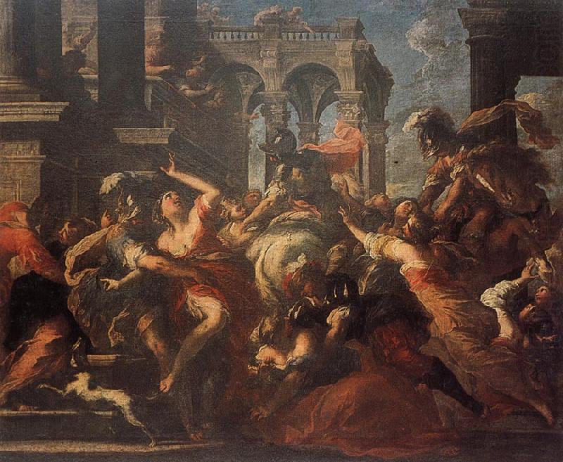 The Rape of the Sabine Woman, CASTELLO, Valerio